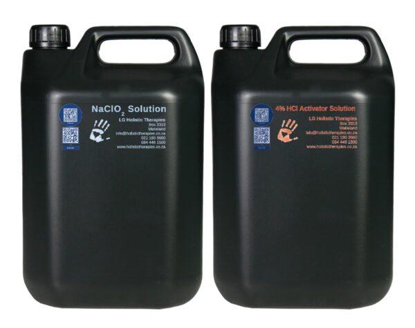 MMS and 4% HCI Activator Combo - 5 liter x2